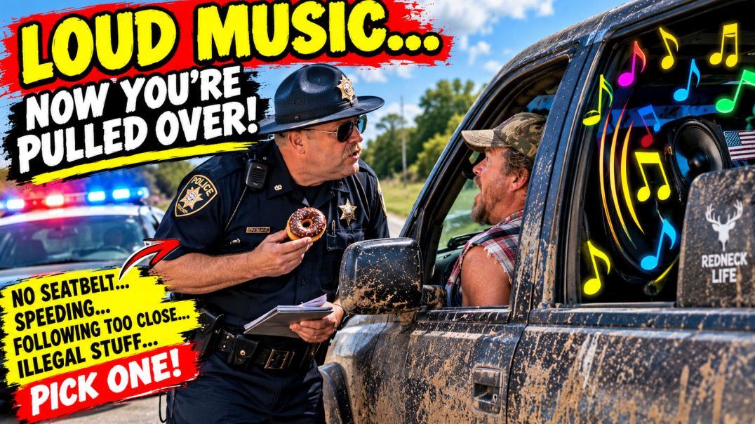 ⁣Officer Pulls Driver Over... But Can't Explain the Crime?