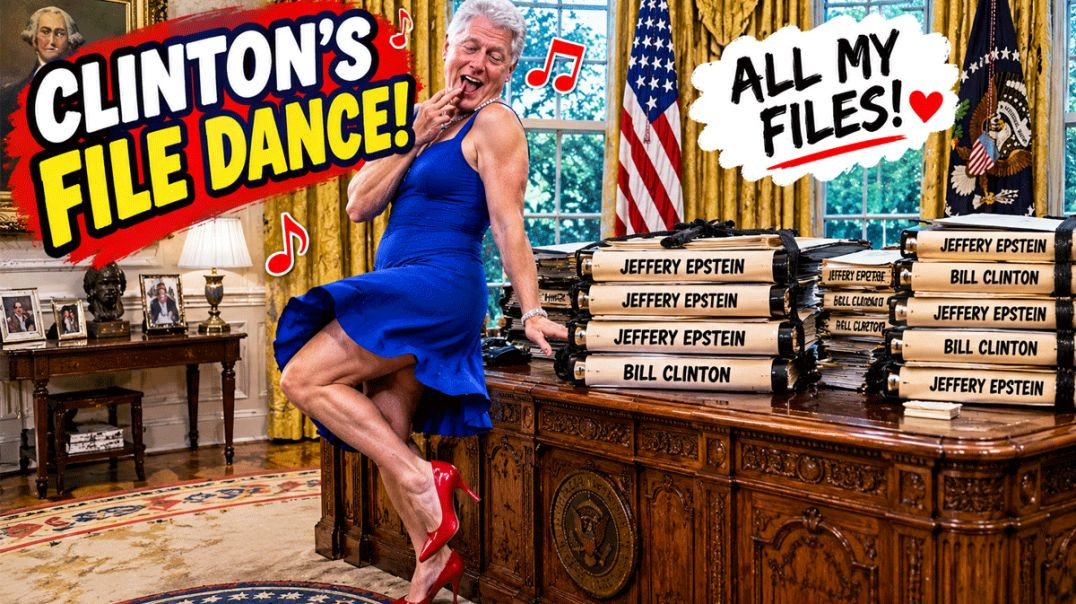 ⁣Bill Clinton's Epstein Files Dance (AI Parody)