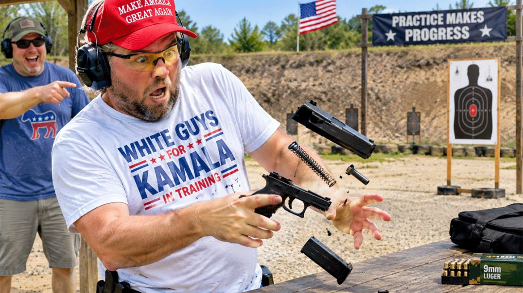 ⁣The Most Chaotic White Dudes For Harris Training Program Ever 😂
