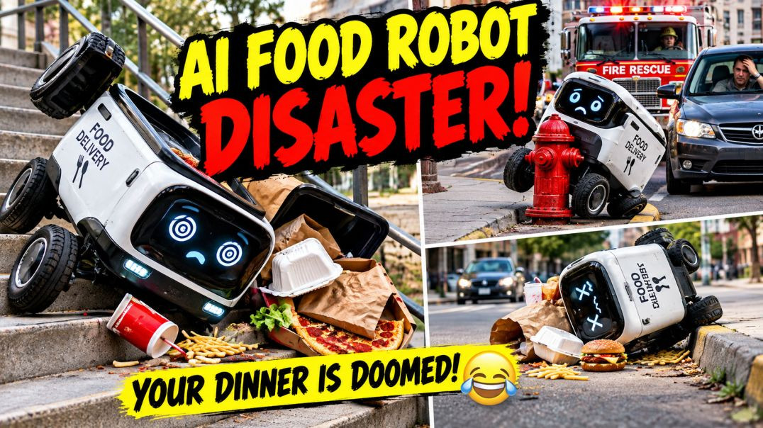 AI Food Delivery Robots Are a DISASTER! What Could Possibly Go Wrong?!