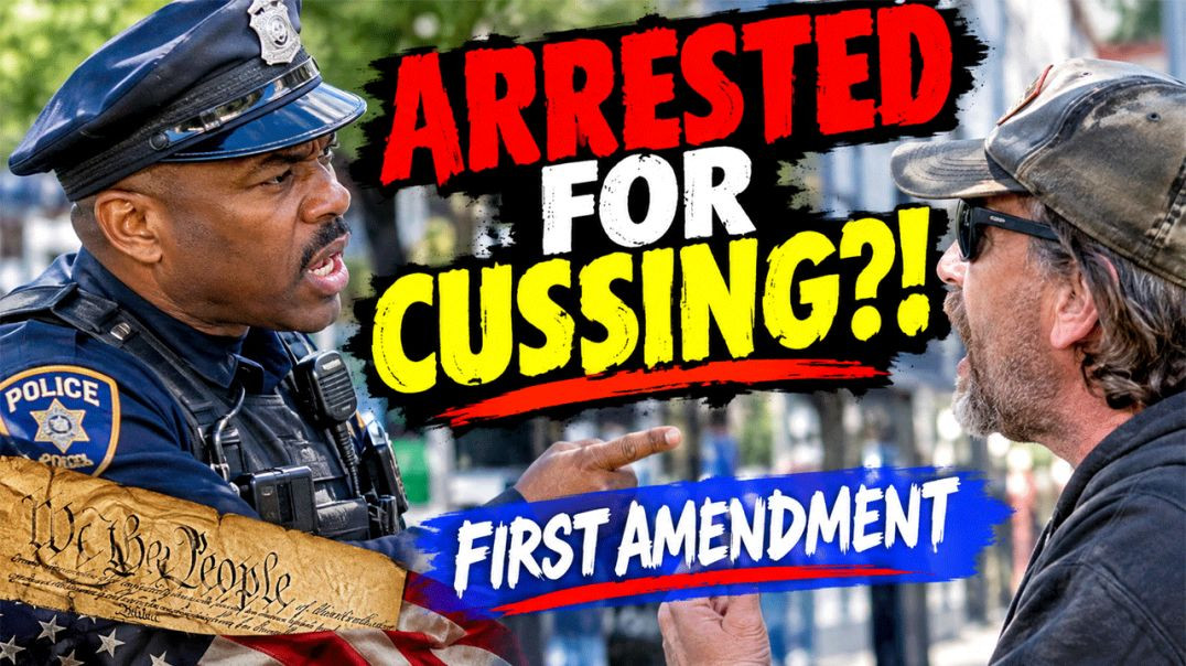Cop Threatens to Arrest a Heckler for Cussing?! A Lawyer Explains FREE SPEECH