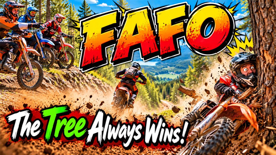 Trail Riding Gone WRONG! George, Rides Straight Into a Tree!